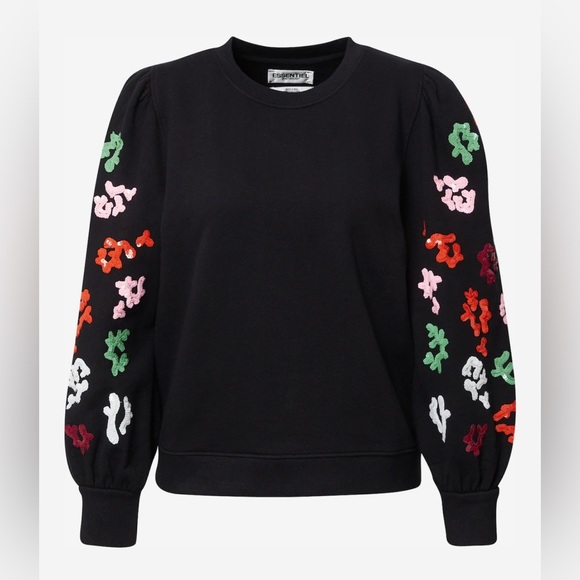 Essentiel Antwerp Christobald Embroided Sweater - Picture 2 of 7